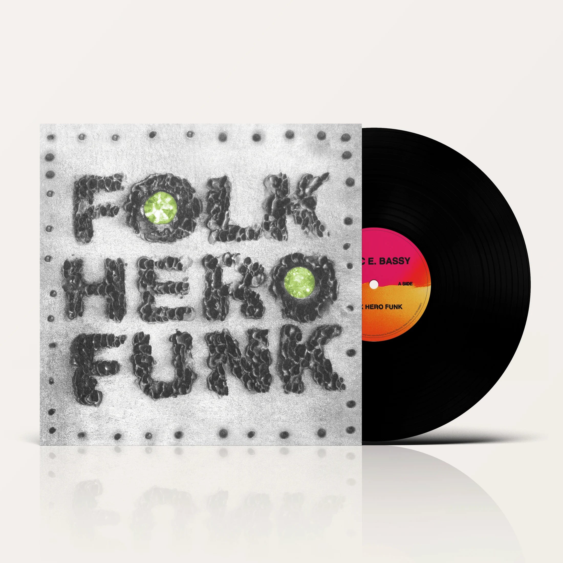 Marc E. Bassy - Folk Hero Funk 180g Black Vinyl Record