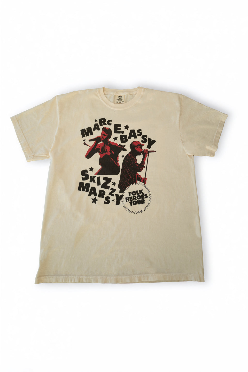 Folk Heroes Tour T (Cream with Skizzy)